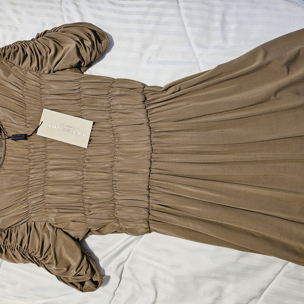 Ruched Tan Top